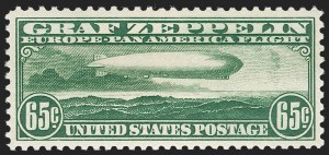 Sale 1230, Lot 2125, Air Post, 65c Graf Zeppelin (C13) Sale 1230, Lot 2125, Air Post