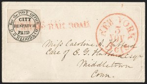 Sale 1230, Lot 894, Carriers and Local Posts