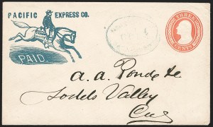 Sale 1230, Lot 945, Carriers and Local Posts