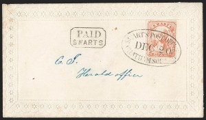 Sale 1230, Lot 948, Carriers and Local Posts