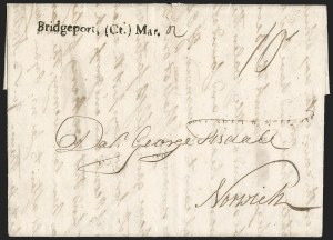 Sale 1230, Lot 985, Stampless Markings by State