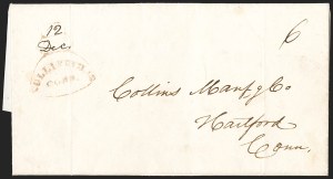 Sale 1230, Lot 987, Stampless Markings by State