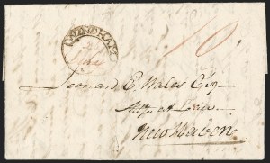 Sale 1230, Lot 997, Stampless Markings by State