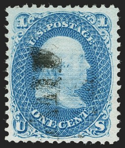 Sale 1231, Lot 101, 1867-68 Grilled Issue (Scott 79-101)