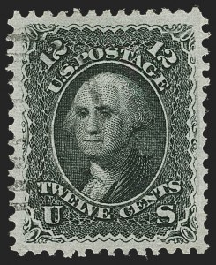 Sale 1231, Lot 103, 1867-68 Grilled Issue (Scott 79-101)
