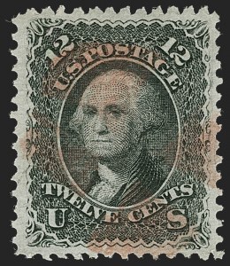 Sale 1231, Lot 104, 1867-68 Grilled Issue (Scott 79-101)