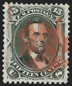 Sale 1231, Lot 105, 1867-68 Grilled Issue (Scott 79-101)