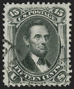 Sale 1231, Lot 109, 1867-68 Grilled Issue (Scott 79-101)