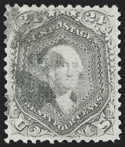 Sale 1231, Lot 110, 1867-68 Grilled Issue (Scott 79-101)