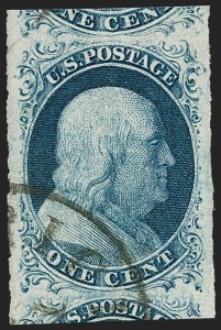 Sale Number 1231, Lot Number 13, 1851-56 Issue (Scott 5-17)