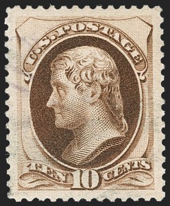 Sale 1231, Lot 165, 1879-83 American Bank Note Co. Issues (Scott 182-218)