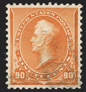 Sale 1231, Lot 176, 1890-93 Issue (Scott 219-229)