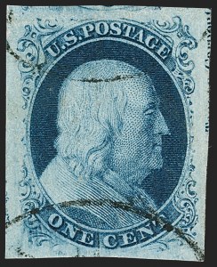 Sale Number 1231, Lot Number 19, 1851-56 Issue (Scott 5-17)
