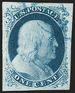 Sale Number 1231, Lot Number 20, 1851-56 Issue (Scott 5-17)