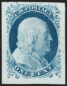 Sale Number 1231, Lot Number 22, 1851-56 Issue (Scott 5-17)