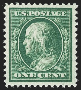 Sale 1231, Lot 243, 1908-10 Washington-Franklin Issues (Scott 331-356)