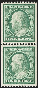 Sale Number 1231, Lot Number 256, 1908-10 Washington-Franklin Issues (Scott 331-356)
