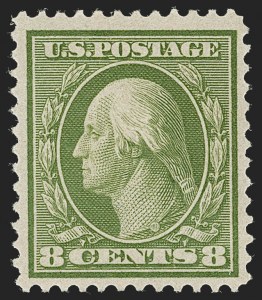 Sale Number 1231, Lot Number 274, 1909 Bluish Paper Issue (Scott 357-366)