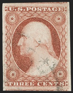 Sale Number 1231, Lot Number 28, 1851-56 Issue (Scott 5-17)