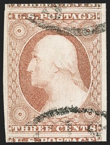 Sale Number 1231, Lot Number 29, 1851-56 Issue (Scott 5-17)