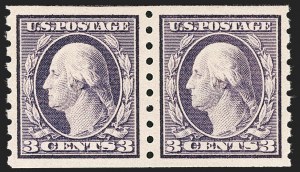 Sale 1231, Lot 301, 1910-13 Washington-Franklin Issue (Scott 374-396)