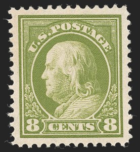 Sale 1231, Lot 323, 1912-14 Washington-Franklin Issue (Scott 405-423)