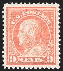 Sale Number 1231, Lot Number 324, 1912-14 Washington-Franklin Issue (Scott 405-423)