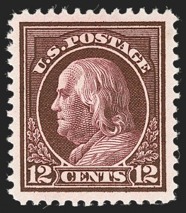 Sale Number 1231, Lot Number 326, 1912-14 Washington-Franklin Issue (Scott 405-423)