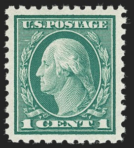 Sale Number 1231, Lot Number 336, 1913-15 Washington-Franklin Issues (Scott 424-461)
