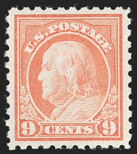 Sale 1231, Lot 344, 1913-15 Washington-Franklin Issues (Scott 424-461)