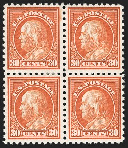 Sale 1231, Lot 352, 1913-15 Washington-Franklin Issues (Scott 424-461)