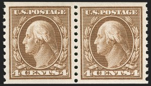 Sale 1231, Lot 364, 1913-15 Washington-Franklin Issues (Scott 424-461)