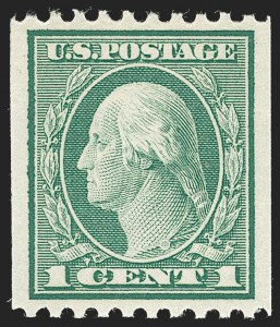 Sale 1231, Lot 368, 1913-15 Washington-Franklin Issues (Scott 424-461)