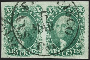 Sale 1231, Lot 39, 1851-56 Issue (Scott 5-17)