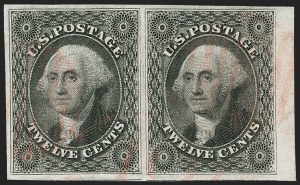 Sale 1231, Lot 43, 1851-56 Issue (Scott 5-17)