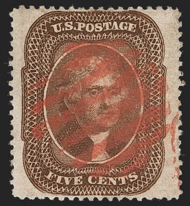 Sale 1231, Lot 65, 1857-60 Issue and 1875 Reprint (Scott 18-47)