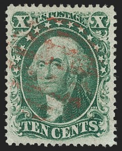 Sale 1231, Lot 69, 1857-60 Issue and 1875 Reprint (Scott 18-47)
