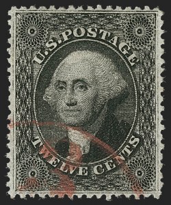 Sale Number 1231, Lot Number 74, 1857-60 Issue and 1875 Reprint (Scott 18-47)