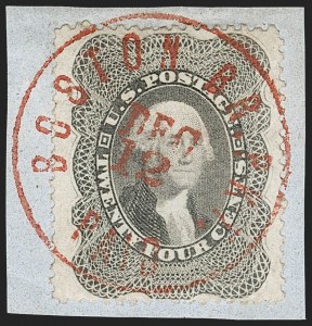 Sale 1231, Lot 77, 1857-60 Issue and 1875 Reprint (Scott 18-47)