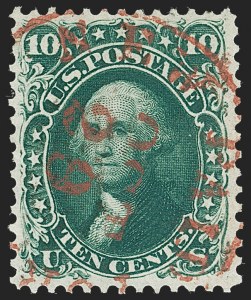 Sale 1231, Lot 80, 1861-66 Issue (Scott 62B-78)