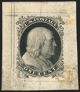 Sale 1232, Lot 1007, Essays, Proofs and Specimens