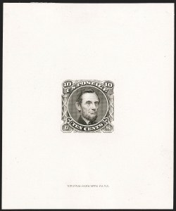 Sale 1232, Lot 1024, Essays, Proofs and Specimens