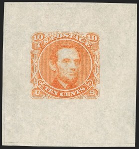 Sale 1232, Lot 1025, Essays, Proofs and Specimens