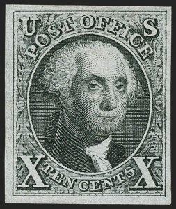 Sale 1232, Lot 1067, 1847 Issue and 1875 Reproduction (Scott 1-4)