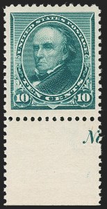 Sale 1232, Lot 1147, 1870-93 Bank Note Issue (Scott 134-229)