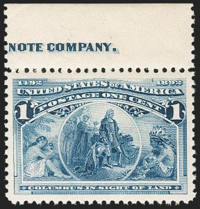 Sale 1232, Lot 1151, 1893 Columbian Issue (Scott 230-245)