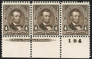 Sale 1232, Lot 1188, 1894-98 Bureau Issues (Scott 246-284)