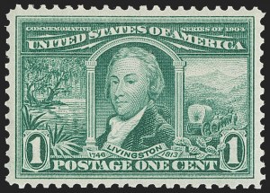 Sale 1232, Lot 1241, 1904 Louisiana Purchase, 1907 Jamestown Issues (Scott 323-330)