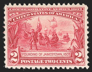 Sale 1232, Lot 1245, 1904 Louisiana Purchase, 1907 Jamestown Issues (Scott 323-330)