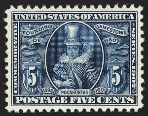 Sale 1232, Lot 1246, 1904 Louisiana Purchase, 1907 Jamestown Issues (Scott 323-330)